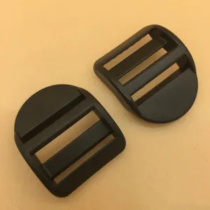 10 Pcs Eyelet Buckle Curved Ladder Buckle Backpack Webbing Adjustable 4-speed Buckle Flat Ladder Buckle