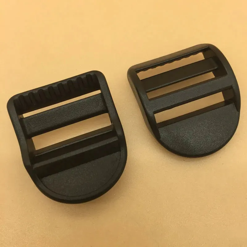 10 Pcs Eyelet Buckle Curved Ladder Buckle Backpack Webbing Adjustable 4-speed Buckle Flat Ladder Buckle