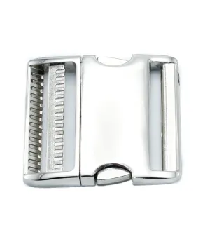 3/4 Inch Aluminium Polished Metal Buckle