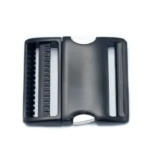 5/8 Inch Black Polished Metal Buckle