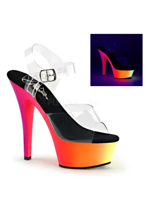 6" Heel, 1 3/4" PF Ankle Strap Sandal