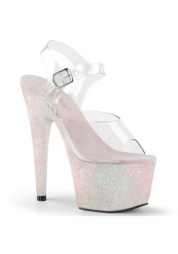 7" Heel, 2 3/4" PF Ankle Strap Sandal