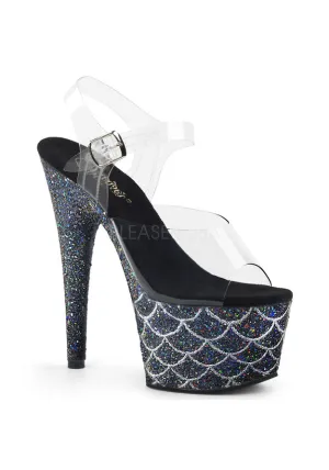 7" Heel, 2 3/4" PF Ankle Strap Sandal