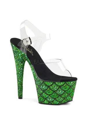 7" Heel, 2 3/4" PF Ankle Strap Sandal