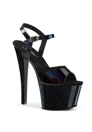7" Heel, 2 3/4" PF Ankle Strap Sandal