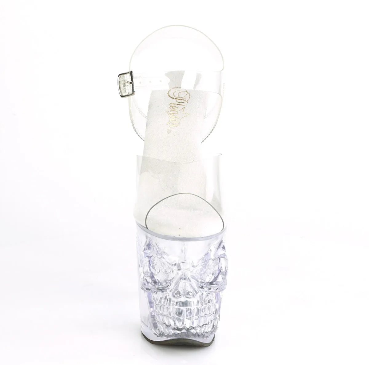 8 Inch Heel RAPTURE-808 Clear