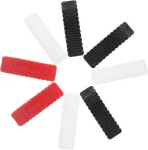 9pcs Rubber Security Wedge Stopper Door Protector Slip Door Pinch Guard
