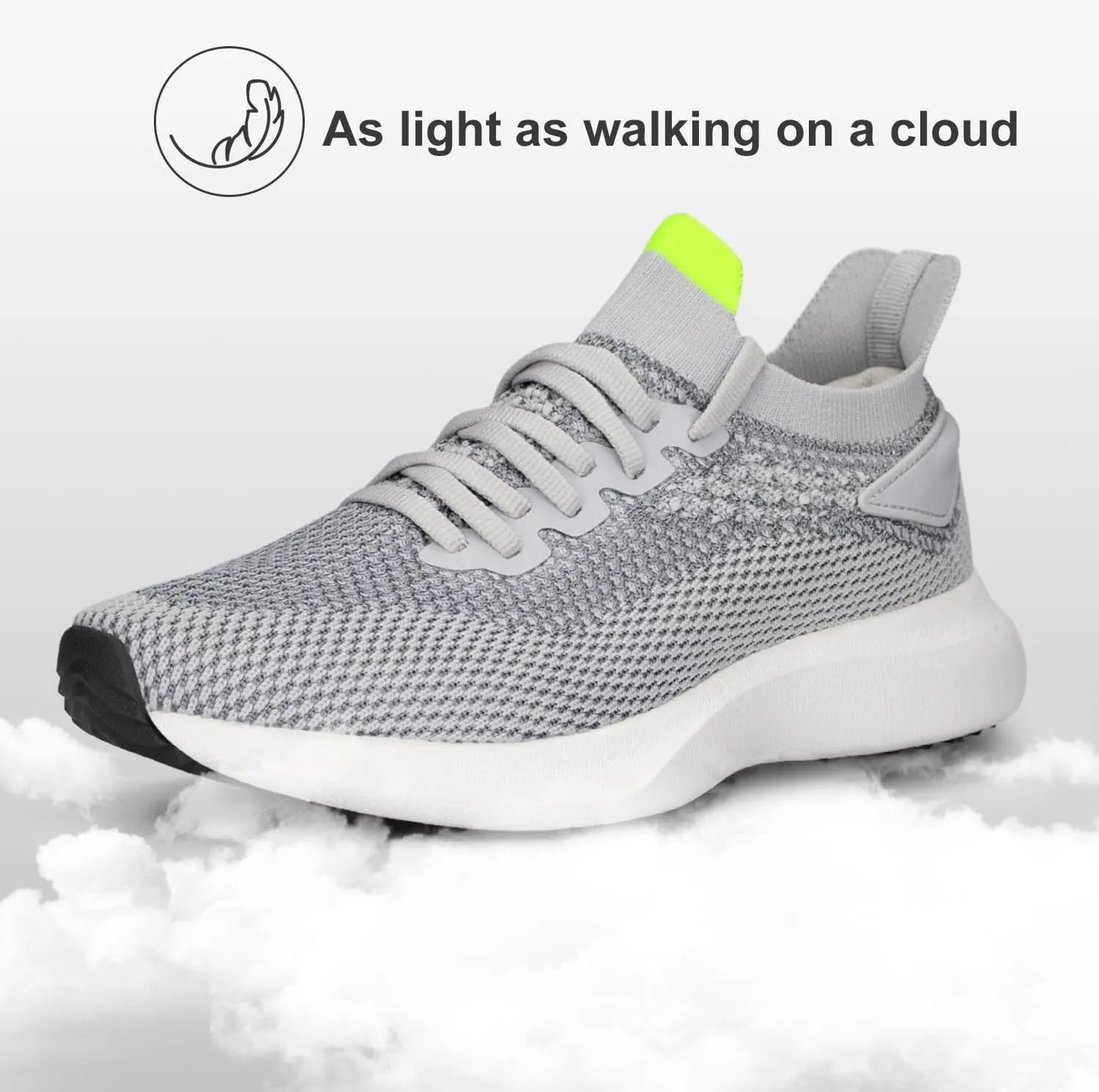 Abboos Running Shoes Womens Non Slip Gym Workout Shoes Lightweight Breathable Tennis Shoes Mesh Walking Sneakers
