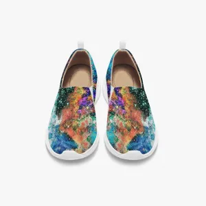 Acquiesce Apothos Psychedelic Split-Style Women's Casual Slip-On Shoes