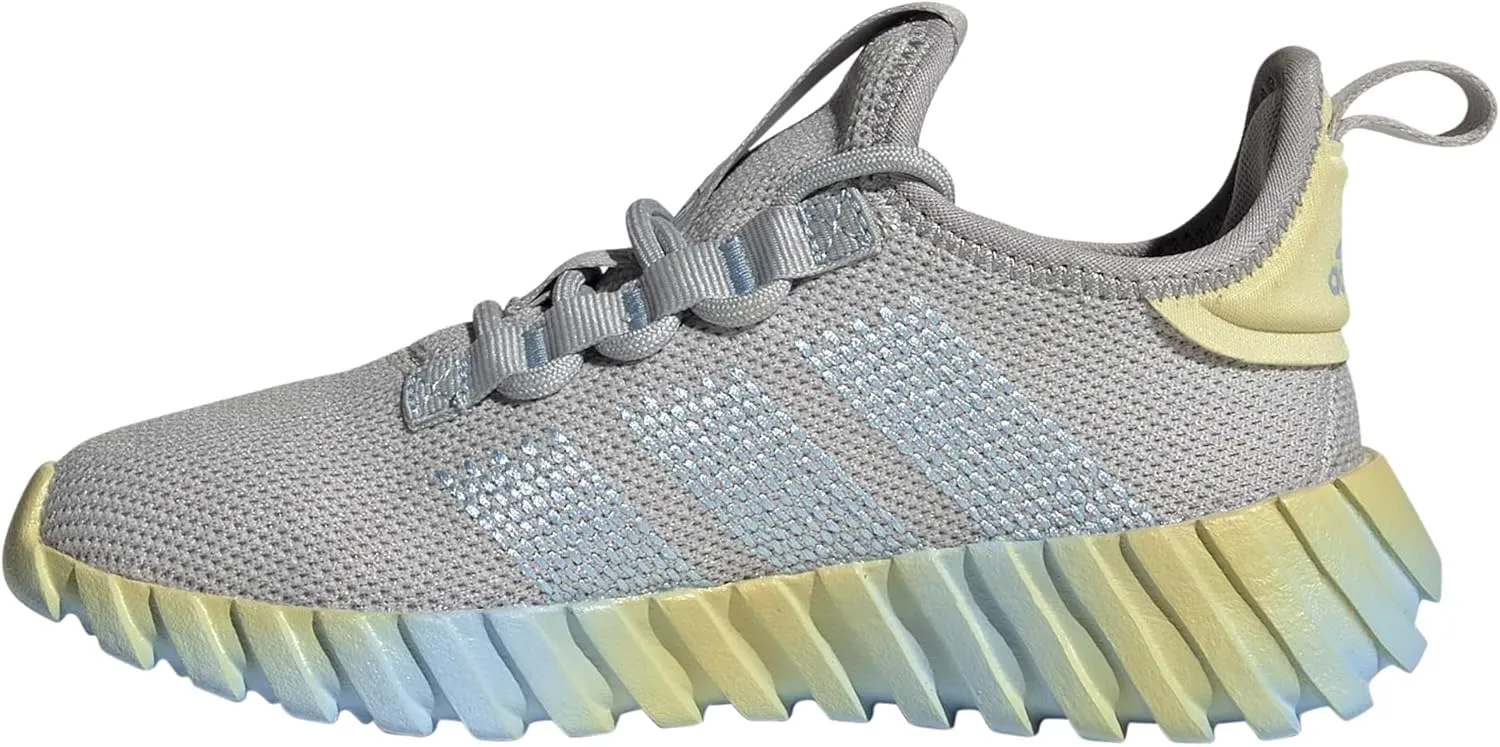adidas Kids Boys Kaptir Flow Slip On Sneakers Shoes Casual - White