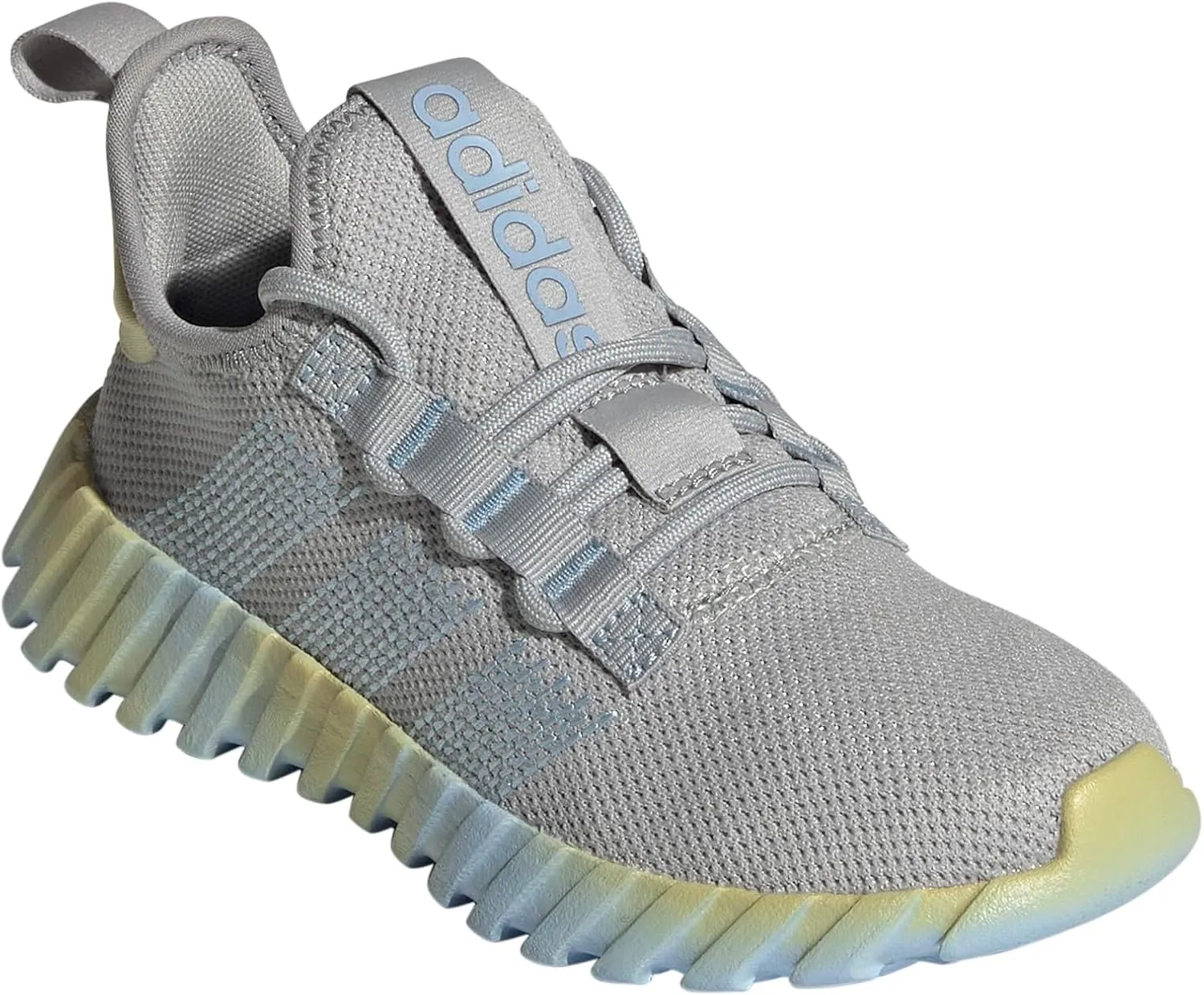 adidas Kids Boys Kaptir Flow Slip On Sneakers Shoes Casual - White