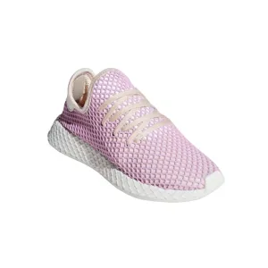 Adidas Originals Womens Deerupt Athletic Sneakers Linen Lilac Purple B37600 SZ 9