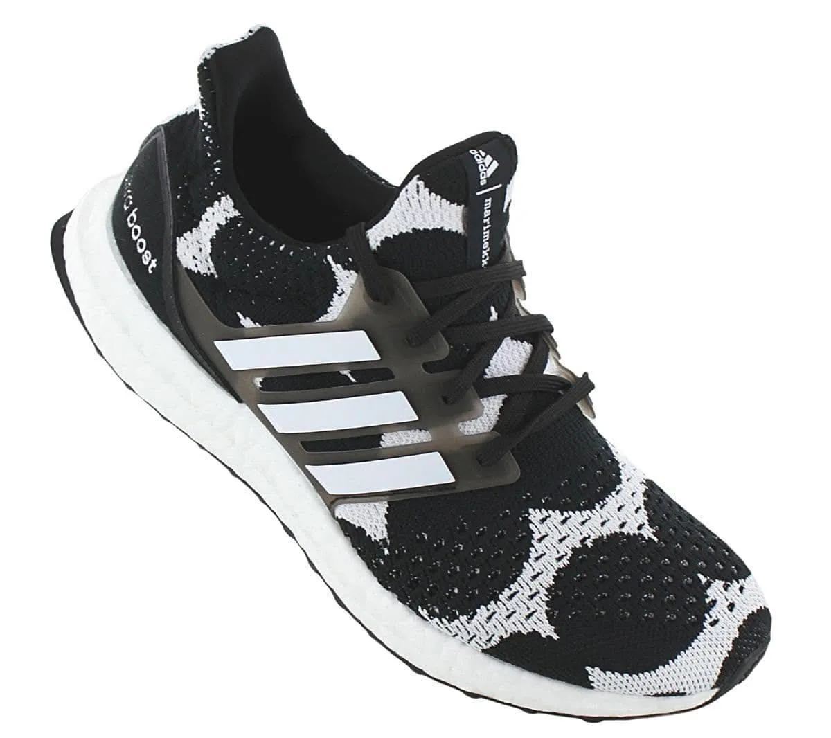 adidas Ultra Boost DNA x MARIMEKKO - Damen Schuhe Schwarz-Weiß GZ8686