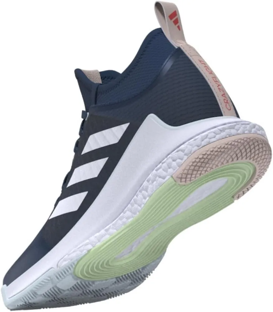 adidas Women's Crazyflight Mid Sneaker