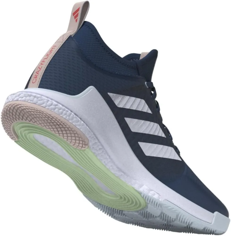 adidas Women's Crazyflight Mid Sneaker