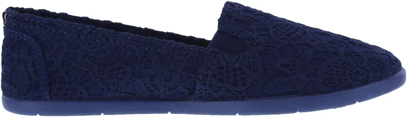 Airwalk Women's Cream Floral Crochet Women's Dream Slip-On