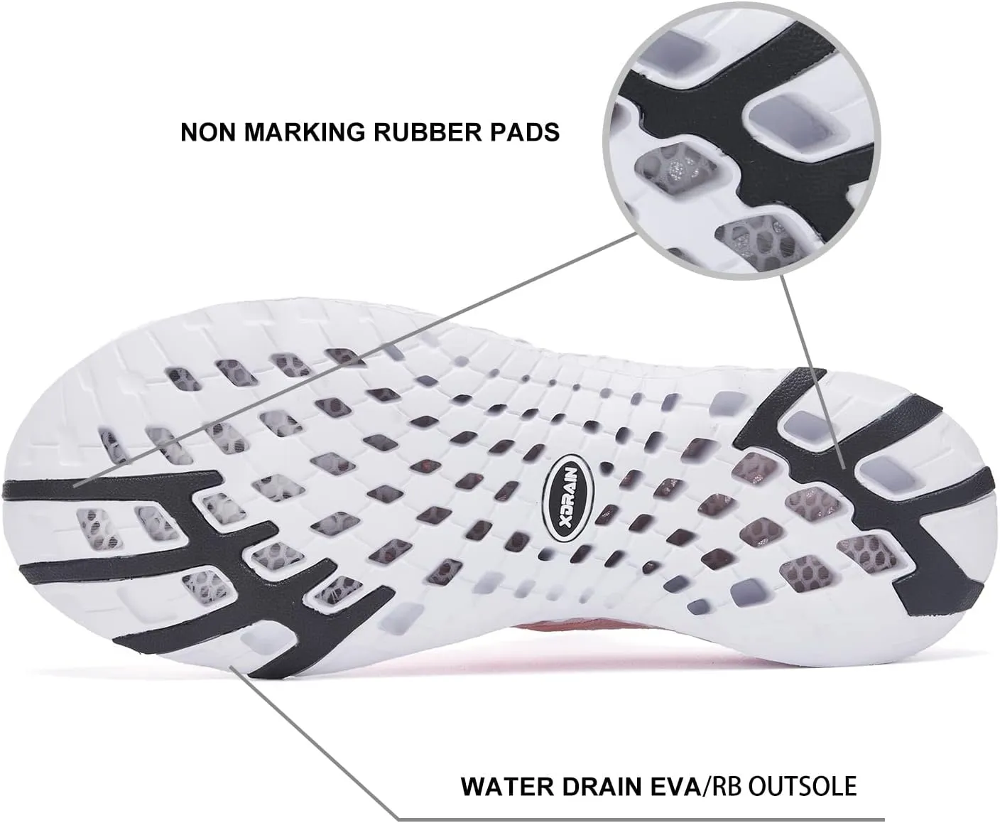 Aleader Women's Mesh Slip On Water Shoes