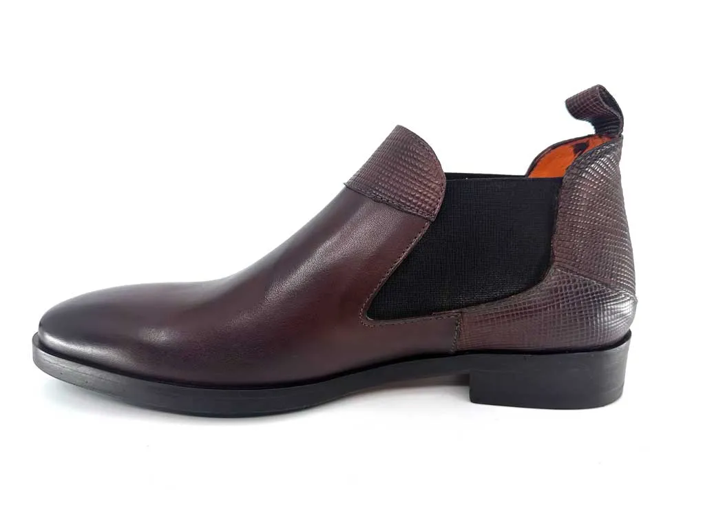 Alex Brandy Brown Men's Ankle Chelsea Boots