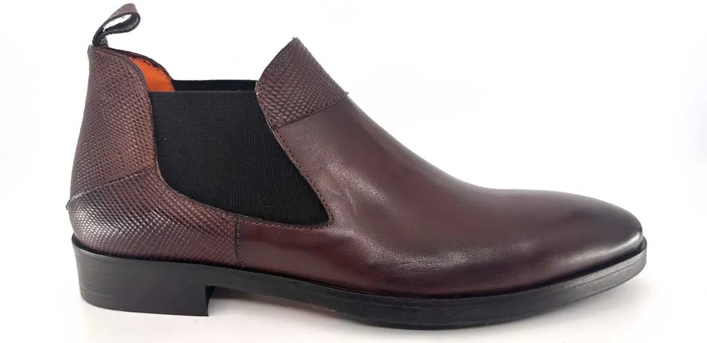 Alex Brandy Brown Men's Ankle Chelsea Boots