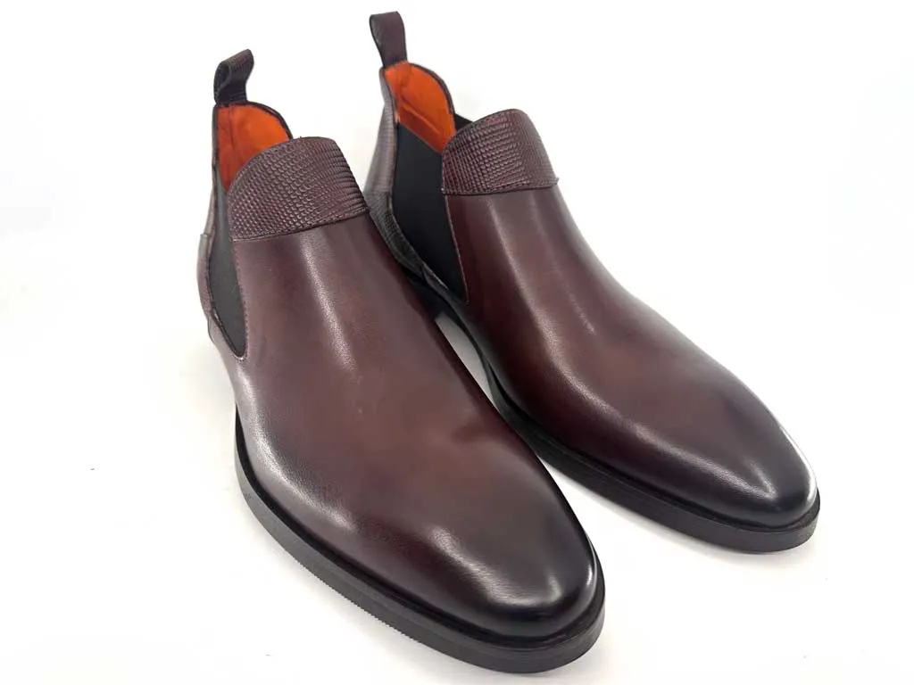 Alex Brandy Brown Men's Ankle Chelsea Boots