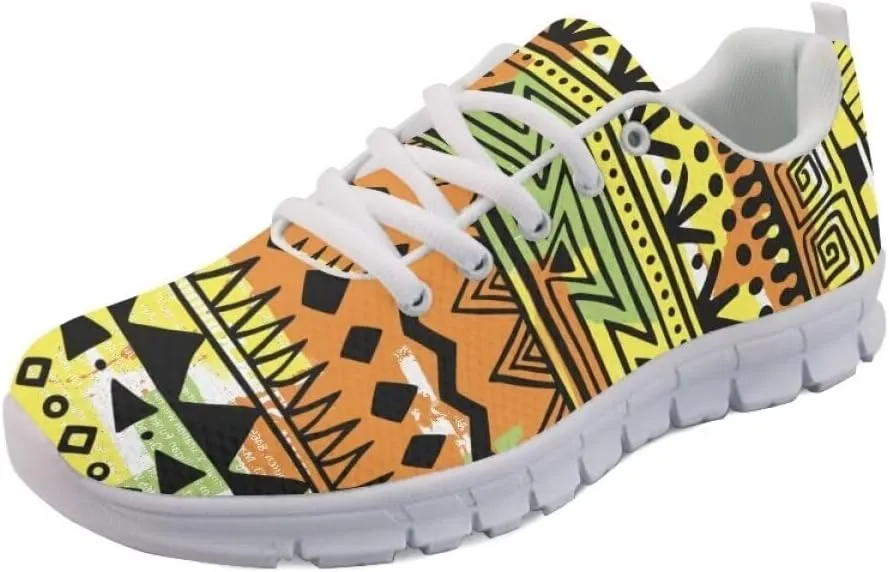 AmzPrint Womens Mens Casual Slip On Sneakers Fashion Mesh White Sole Cheetah Print Shoes for Women Men Walking Shoes Size 9