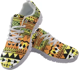 AmzPrint Womens Mens Casual Slip On Sneakers Fashion Mesh White Sole Cheetah Print Shoes for Women Men Walking Shoes Size 9
