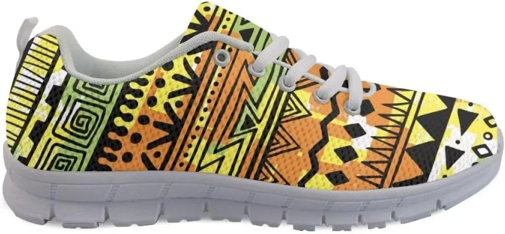AmzPrint Womens Mens Casual Slip On Sneakers Fashion Mesh White Sole Cheetah Print Shoes for Women Men Walking Shoes Size 9
