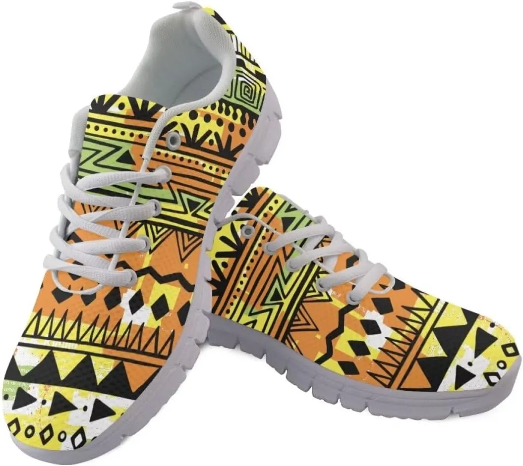 AmzPrint Womens Mens Casual Slip On Sneakers Fashion Mesh White Sole Cheetah Print Shoes for Women Men Walking Shoes Size 9
