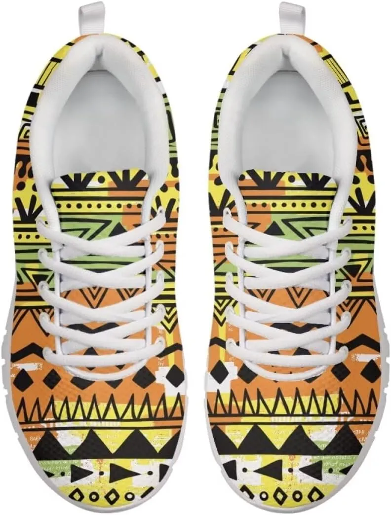 AmzPrint Womens Mens Casual Slip On Sneakers Fashion Mesh White Sole Cheetah Print Shoes for Women Men Walking Shoes Size 9