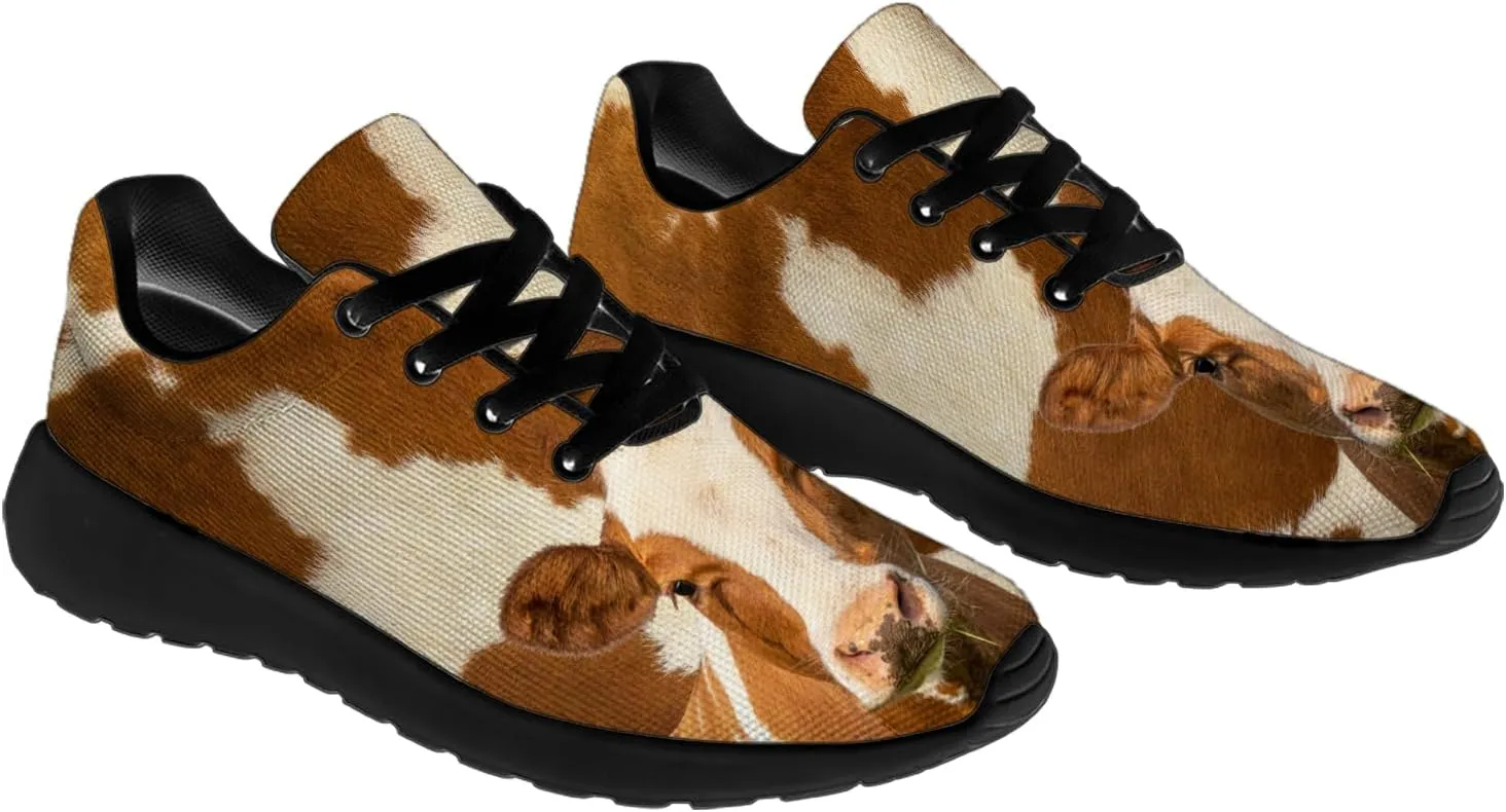 Animal Skin Printed Walking Shoes Lightweight Personalized 3D Print Running Tennis Sneakers Gifts for Men Women