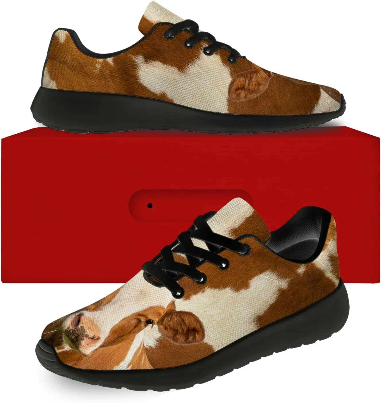 Animal Skin Printed Walking Shoes Lightweight Personalized 3D Print Running Tennis Sneakers Gifts for Men Women