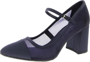 Anne Klein Womens AKBryant Closed Toe Pumps Block Heels