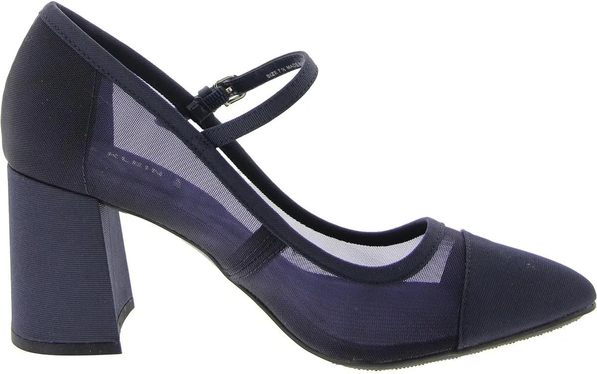 Anne Klein Womens AKBryant Closed Toe Pumps Block Heels