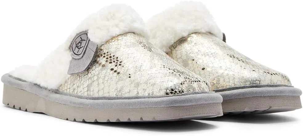 ARIAT Women's Indoor & Outdoor Rubber Bottom Jackie Square Toe Slippers-Exotic Colors