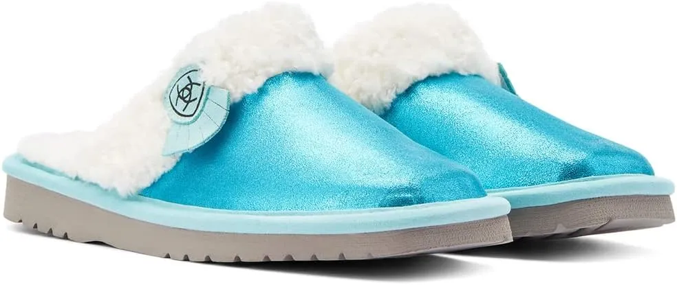 ARIAT Women's Indoor & Outdoor Rubber Bottom Jackie Square Toe Slippers-Exotic Colors