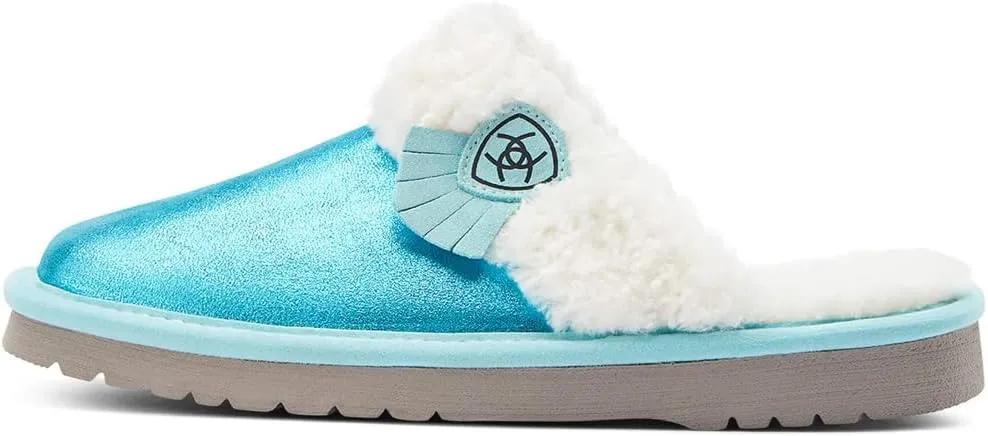 ARIAT Women's Indoor & Outdoor Rubber Bottom Jackie Square Toe Slippers-Exotic Colors