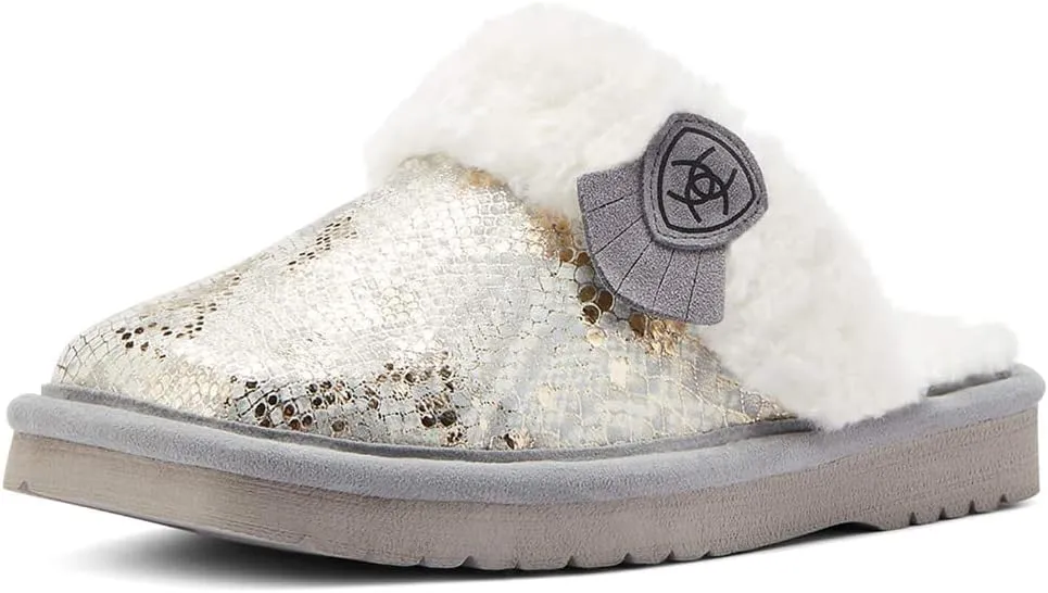 ARIAT Women's Indoor & Outdoor Rubber Bottom Jackie Square Toe Slippers-Exotic Colors