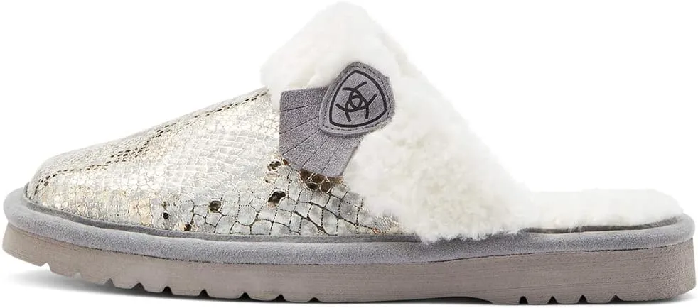 ARIAT Women's Indoor & Outdoor Rubber Bottom Jackie Square Toe Slippers-Exotic Colors