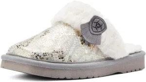ARIAT Women's Indoor & Outdoor Rubber Bottom Jackie Square Toe Slippers-Exotic Colors