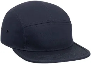 Ashen Fane 5 Panel Superior Cotton Twill Square Flat Visor Adjustable Camper Hat