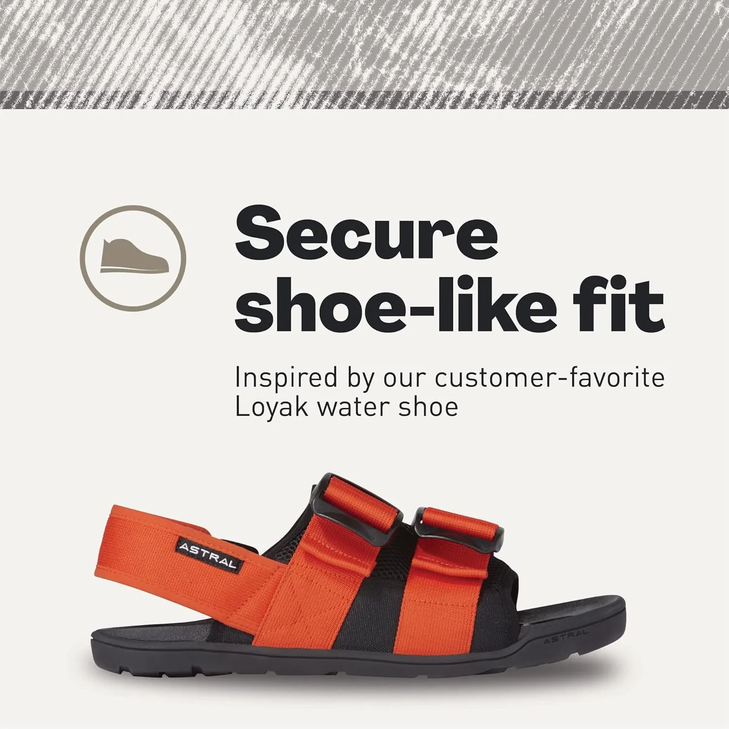 Astral, Men's PFD Sandal for Rafting, Water, Paddling and SUP