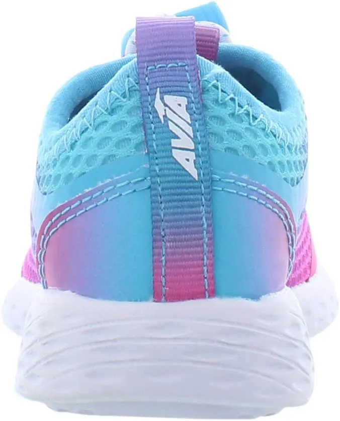 Avia Avi Spirit Slip On Girls' Sneakers - Lightweight Tennis, Athletic, Running Shoes for Girls - Toddler, Little Kid, and Big Kid Sizes 11 to 6