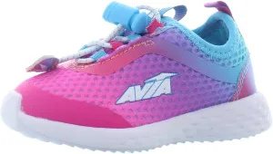 Avia Avi Spirit Slip On Girls' Sneakers - Lightweight Tennis, Athletic, Running Shoes for Girls - Toddler, Little Kid, and Big Kid Sizes 11 to 6