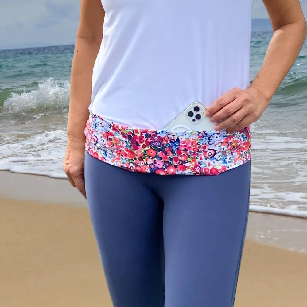 BANDI Running Belt for Women – Waist Fanny Pack Hands Free Way to Carry Phone, Passport, Keys, ID, Money & Everyday Essentials Made in the USA