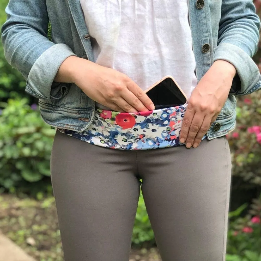 BANDI Running Belt for Women – Waist Fanny Pack Hands Free Way to Carry Phone, Passport, Keys, ID, Money & Everyday Essentials Made in the USA