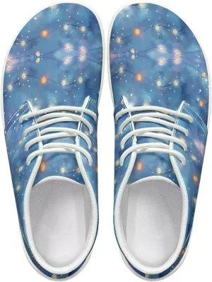 Barefoot Slip Shoes Men Minimalist Workout Sneakers Comfort Wide Toe Box Slip On Breathable Mesh Shoes for Party US 5-14 White Sole