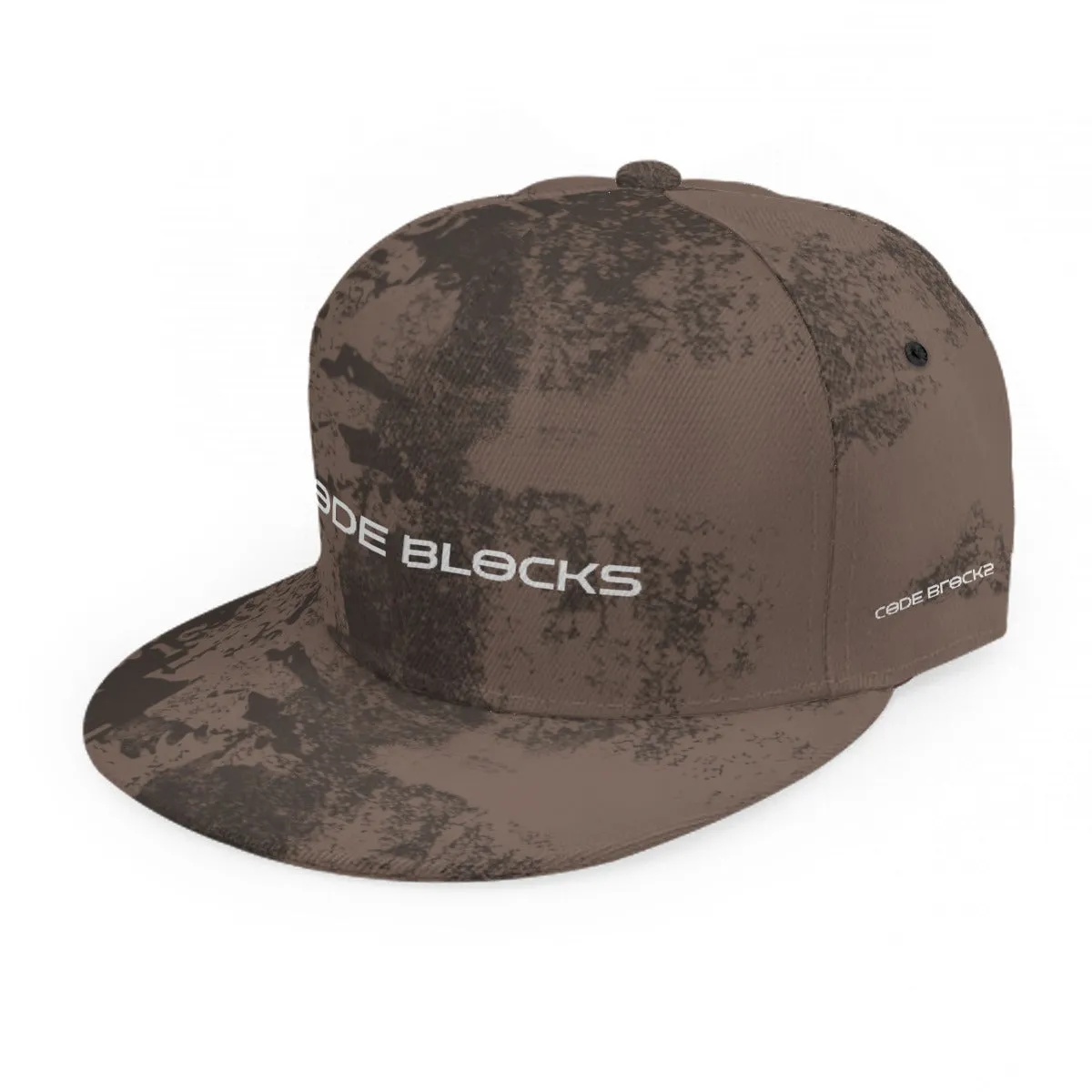 Baseball Cap With Flat Brim