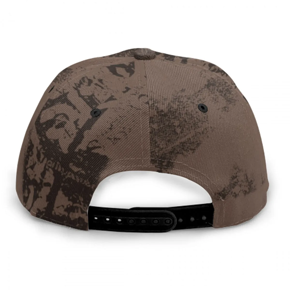 Baseball Cap With Flat Brim