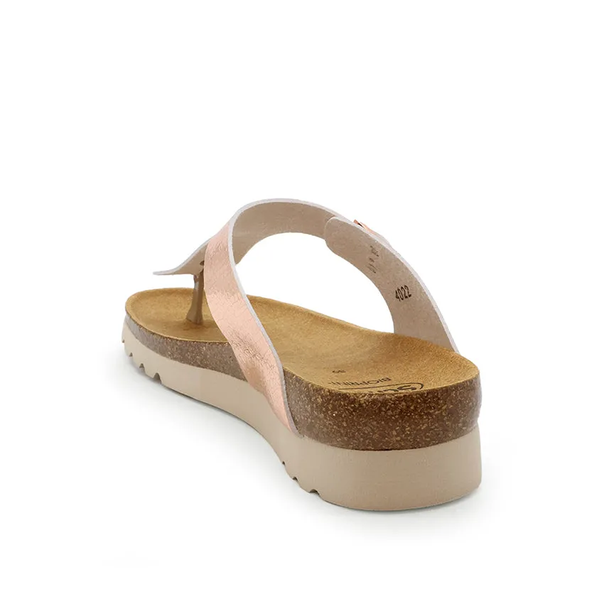 Boa Vista Women's Casual Sandals - Rose Gold