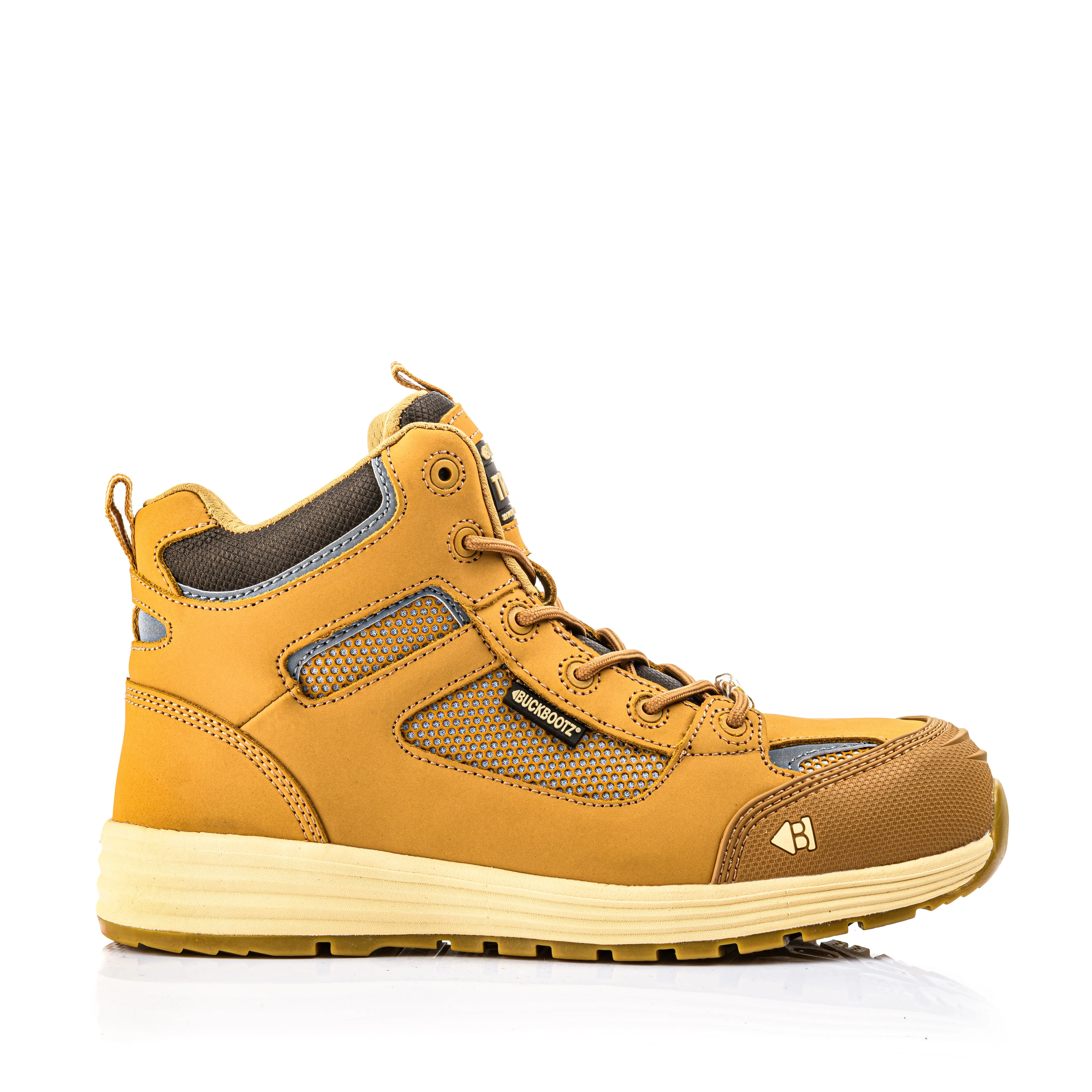 Buckbootz BAZ Lightweight Safety Lace Boots